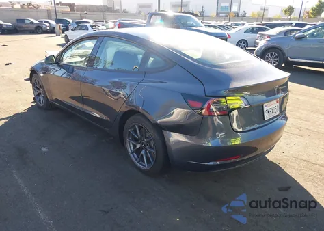 2021 Tesla Model 3 Standard Range Plus Rear-Wheel Drive из США, поврежденный, VIN 5YJ3E1EA4MF867592